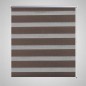 Tenda Oscurante a Zebra 100 x 175 cm Caffè Tenda Oscurante a Zebra 100 x 175 cm Caffè