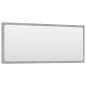 Set Mobili da Bagno Grigio Cemento in Truciolato Set Mobili da Bagno Grigio Cemento in Truciolato