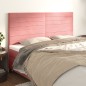 Testiere 4 pz Rosa 100x5x78/88 cm in Velluto Testiere 4 pz Rosa 100x5x78/88 cm in Velluto