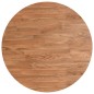 Piano Tavolo Rotondo Marrone Chiaro Ø50x1,5 cm Rovere Trattato Piano Tavolo Rotondo Marrone Chiaro Ø50x1,5 cm Rovere Trattato