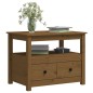 Tavolino da Salotto Miele 71x49x55 cm in Legno Massello di Pino Tavolino da Salotto Miele 71x49x55 cm in Legno Massello di Pino