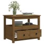 Tavolino da Salotto Miele 71x49x55 cm in Legno Massello di Pino Tavolino da Salotto Miele 71x49x55 cm in Legno Massello di Pino