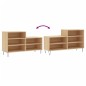 Scarpiera Rovere Sonoma 102x36x60 cm in Legno Multistrato Scarpiera Rovere Sonoma 102x36x60 cm in Legno Multistrato
