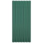 Pannelli Tetto 12pz Acciaio Verniciato a Polvere Verde 80x36 cm Pannelli Tetto 12pz Acciaio Verniciato a Polvere Verde 80x36 cm