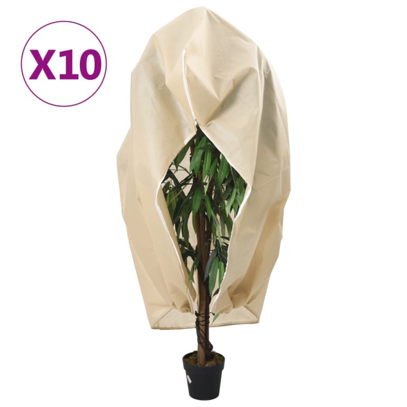 Coperture con Cerniera per Piante 10pz 70 g/m² 1,2x1,8 m Coperture con Cerniera per Piante 10pz 70 g/m² 1,2x1,8 m