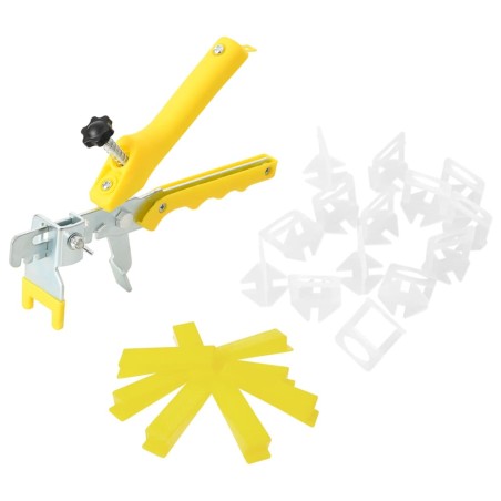 Sistema di Livellamento per Piastrelle 250 Cunei 500 Clip 2 mm