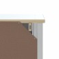 Set Mobili da Bagno 3 pz BERG Bianco in Legno Massello di Pino Set Mobili da Bagno 3 pz BERG Bianco in Legno Massello di Pino