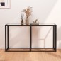 vidaXL Tavolo Consolle Trasparente 140x35x75,5 cm in Vetro Temperato vidaXL Tavolo Consolle Trasparente 140x35x75,5 cm in Vetro Temperato
