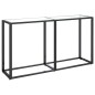 vidaXL Tavolo Consolle Trasparente 140x35x75,5 cm in Vetro Temperato vidaXL Tavolo Consolle Trasparente 140x35x75,5 cm in Vetro Temperato