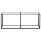 vidaXL Tavolo Consolle Marmo Bianco 180x35x75,5 cm in Vetro Temperato vidaXL Tavolo Consolle Marmo Bianco 180x35x75,5 cm in Vetro Temperato