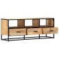 vidaXL Mobile Porta TV 120x30x45 cm in Legno Massello di Mango vidaXL Mobile Porta TV 120x30x45 cm in Legno Massello di Mango