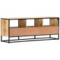 vidaXL Mobile Porta TV 120x30x45 cm in Legno Massello di Mango vidaXL Mobile Porta TV 120x30x45 cm in Legno Massello di Mango