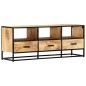 vidaXL Mobile Porta TV 120x30x45 cm in Legno Massello di Mango vidaXL Mobile Porta TV 120x30x45 cm in Legno Massello di Mango