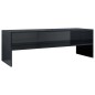 vidaXL Mobile Porta TV Nero Lucido 120x40x40 cm in Legno Multistrato vidaXL Mobile Porta TV Nero Lucido 120x40x40 cm in Legno Multistrato