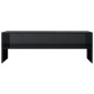 vidaXL Mobile Porta TV Nero Lucido 120x40x40 cm in Legno Multistrato vidaXL Mobile Porta TV Nero Lucido 120x40x40 cm in Legno Multistrato