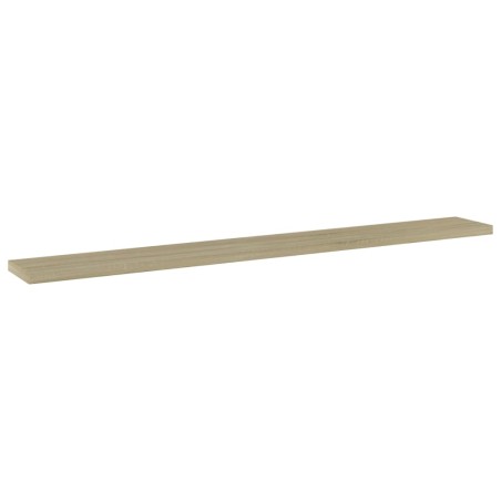 vidaXL Ripiani per Libreria 4pz Rovere Sonoma 80x10x1,5cm Multistrato