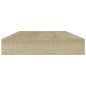 vidaXL Ripiani per Libreria 4pz Rovere Sonoma 80x10x1,5cm Multistrato vidaXL Ripiani per Libreria 4pz Rovere Sonoma 80x10x1,5cm Multistrato