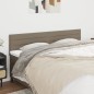 Testiera 2 pz Tortora 90x5x78/88 cm in Tessuto Testiera 2 pz Tortora 90x5x78/88 cm in Tessuto