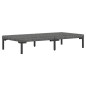 Set Divani Giardino 8 pz con Cuscini in Polyrattan Grigio Scuro Set Divani Giardino 8 pz con Cuscini in Polyrattan Grigio Scuro