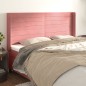 Testiera ad Orecchio Rosa 183x16x118/128 cm in Velluto Testiera ad Orecchio Rosa 183x16x118/128 cm in Velluto