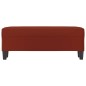 Panca Rosso Vino 100x35x41 cm in Similpelle Panca Rosso Vino 100x35x41 cm in Similpelle