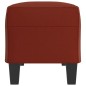 Panca Rosso Vino 100x35x41 cm in Similpelle Panca Rosso Vino 100x35x41 cm in Similpelle