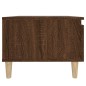 Tavolini 2pz Rovere Marrone 50x46x35cm in Legno Multistrato