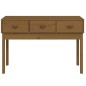 Tavolo Consolle Miele 114x40x75 cm in Legno Massello di Pino Tavolo Consolle Miele 114x40x75 cm in Legno Massello di Pino
