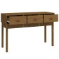 Tavolo Consolle Miele 114x40x75 cm in Legno Massello di Pino Tavolo Consolle Miele 114x40x75 cm in Legno Massello di Pino