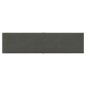 Pannelli Murali 12 pz Grigio Scuro 60x15 cm Velluto 1,08 m² Pannelli Murali 12 pz Grigio Scuro 60x15 cm Velluto 1,08 m²