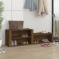 Scarpiera Rovere Marrone 150x35x45 cm in Legno Multistrato Scarpiera Rovere Marrone 150x35x45 cm in Legno Multistrato