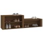 Scarpiera Rovere Marrone 150x35x45 cm in Legno Multistrato Scarpiera Rovere Marrone 150x35x45 cm in Legno Multistrato