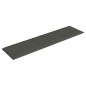 Pannelli Murali 12 pz Grigio Scuro 60x15 cm Velluto 1,08 m² Pannelli Murali 12 pz Grigio Scuro 60x15 cm Velluto 1,08 m²