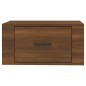 Comodino a Muro Rovere Marrone 50x36x25 cm Comodino a Muro Rovere Marrone 50x36x25 cm