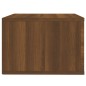 Comodino a Muro Rovere Marrone 50x36x25 cm Comodino a Muro Rovere Marrone 50x36x25 cm