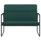 Panca Verde Scuro 100x64x80 cm in Tessuto Panca Verde Scuro 100x64x80 cm in Tessuto