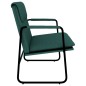 Panca Verde Scuro 100x64x80 cm in Tessuto Panca Verde Scuro 100x64x80 cm in Tessuto