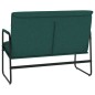 Panca Verde Scuro 100x64x80 cm in Tessuto Panca Verde Scuro 100x64x80 cm in Tessuto