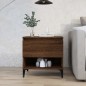 Tavolino Rovere Marrone 50x46x50 cm in Legno Multistrato Tavolino Rovere Marrone 50x46x50 cm in Legno Multistrato
