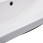 Lavabo da Incasso 91x39,5x18,5 cm in Ceramica Bianco Lavabo da Incasso 91x39,5x18,5 cm in Ceramica Bianco