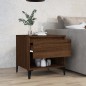 Tavolino Rovere Marrone 50x46x50 cm in Legno Multistrato Tavolino Rovere Marrone 50x46x50 cm in Legno Multistrato