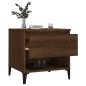Tavolino Rovere Marrone 50x46x50 cm in Legno Multistrato Tavolino Rovere Marrone 50x46x50 cm in Legno Multistrato