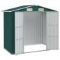 Capanno da Giardino Verde 205x129x183 cm in Acciaio Zincato Capanno da Giardino Verde 205x129x183 cm in Acciaio Zincato