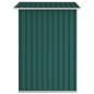 Capanno da Giardino Verde 205x129x183 cm in Acciaio Zincato Capanno da Giardino Verde 205x129x183 cm in Acciaio Zincato