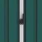 Capanno da Giardino Verde 205x129x183 cm in Acciaio Zincato Capanno da Giardino Verde 205x129x183 cm in Acciaio Zincato