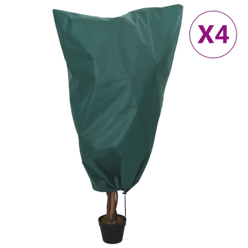 Coperture con Coulisse per Piante 4pz 70 g/m² 0,8x0,8 m Coperture con Coulisse per Piante 4pz 70 g/m² 0,8x0,8 m