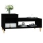 Tavolino da Salotto Nero 100x50x45 cm in Legno Multistrato Tavolino da Salotto Nero 100x50x45 cm in Legno Multistrato