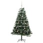 Albero Natale Incernierato con 300 LED e Palline 180 cm Albero Natale Incernierato con 300 LED e Palline 180 cm