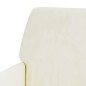 Panca Crema 108x79x79 cm in Velluto Panca Crema 108x79x79 cm in Velluto