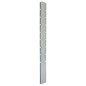 Palo per Recinzione Gabbione Argento 220 cm in Acciaio Zincato Palo per Recinzione Gabbione Argento 220 cm in Acciaio Zincato